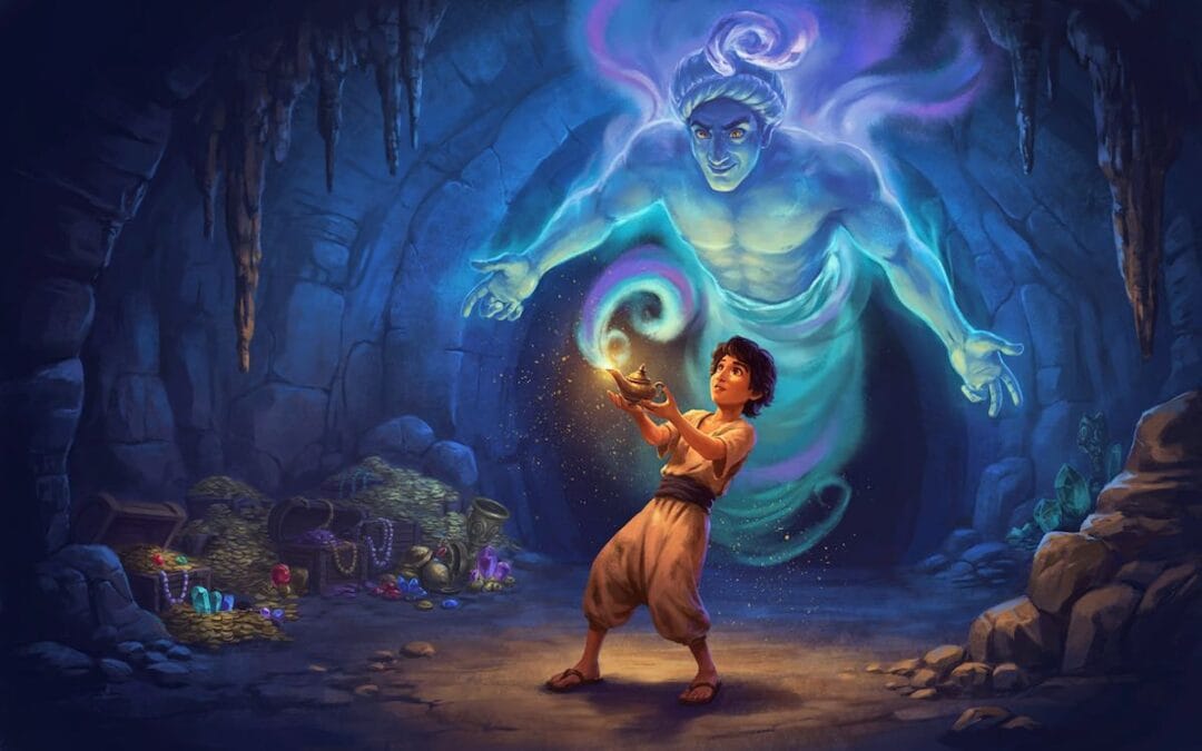 Aladino y la lampara mágica