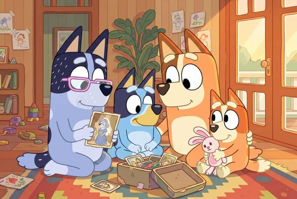 Bluey y la abuela Nana: El misterio de los recuerdos 💙