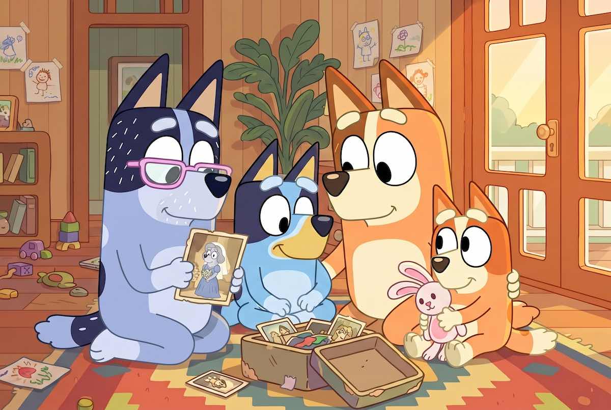 Bluey y la abuela Nana: El misterio de los recuerdos 💙