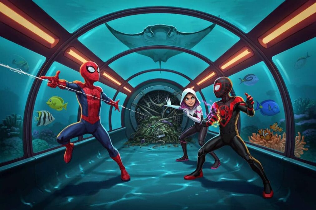 🕷️ El Equipo Spidey y el Apagón del Acuario 🐠