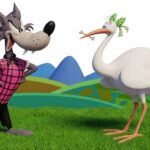 moraleja de el lobo y la ciguena