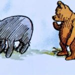 El burro Igor amigo de winnie the Pooh pierde su rabo