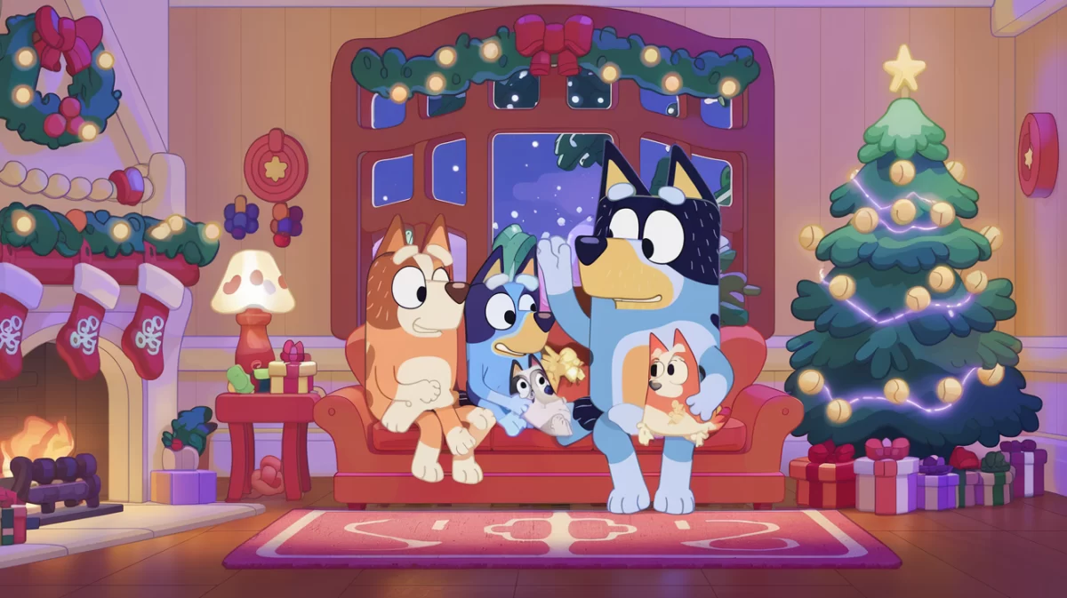 Audiocuentos.net Bluey en navidad.
