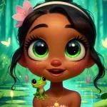 cuento princesa disney Tiana y el sapo