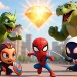 Spidey Green Goblin Rhino cuento